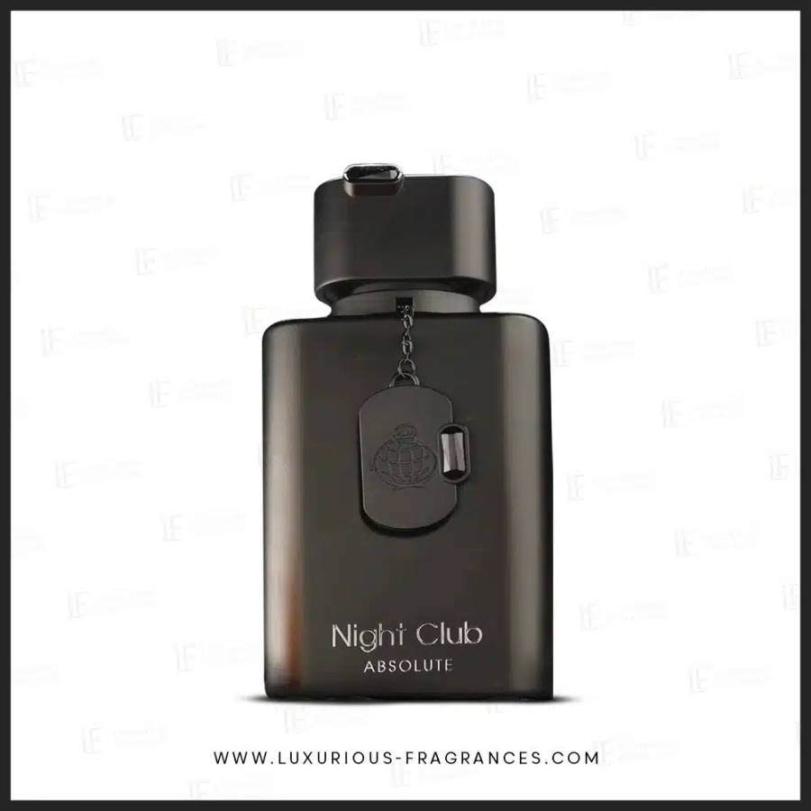 Fragrance World Nigh Club Absolute 100 ml Eau De Parfum Fresh Spicy scent