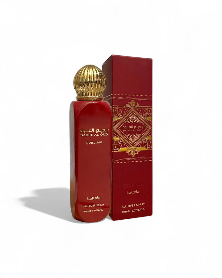 Lattafa Badee Al Oud Sublime All Over Spray 150 ml Eau De Parfum Sweet scent