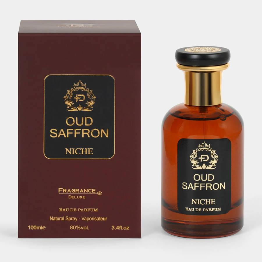 Fragrance Deluxe Oud Saffron Niche 100 ml Eau De Parfum Oud scent