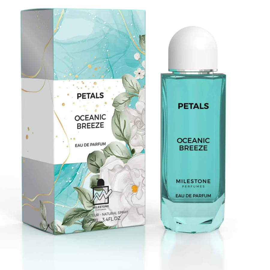 Milestone Perfumes Petals Oceanic Breeze 100 ml Eau De Parfum Fresh scent