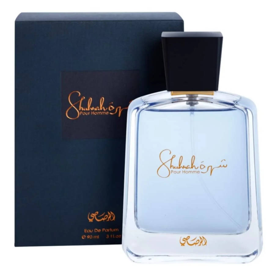 Rasasi Shuhrah Pour Homme 90 ml Eau De Parfum Fresh Woody scent