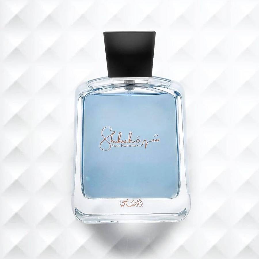 Rasasi Shuhrah Pour Homme 90 ml Eau De Parfum Fresh Woody scent