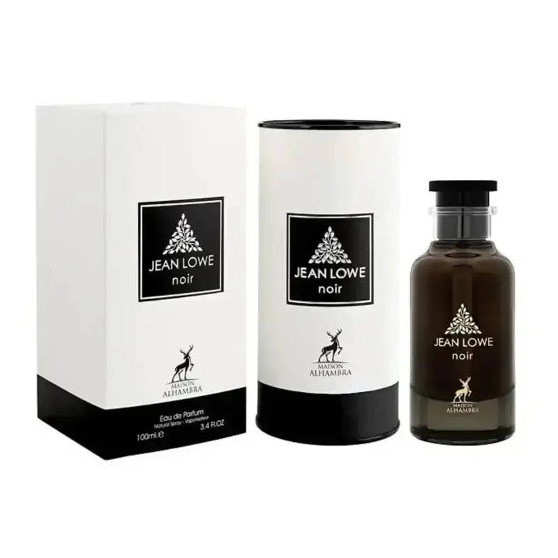 Alhambra Jean Lowe Noir 100 ml Eau De Parfum Amber Oud scent