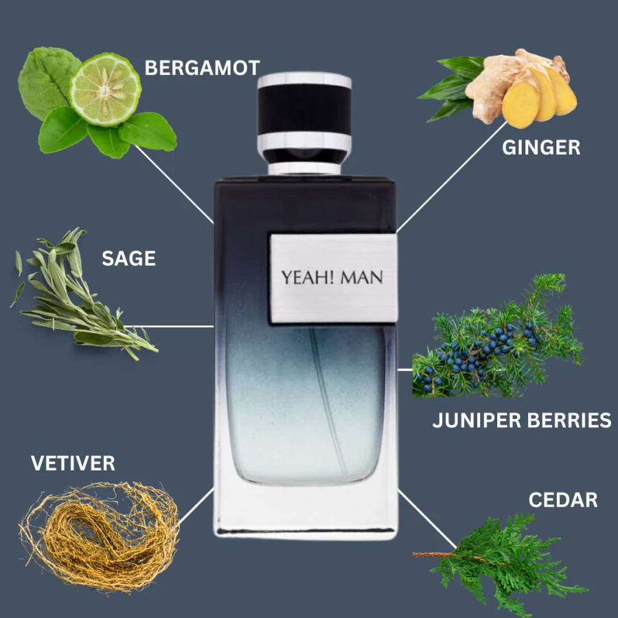 Alhambra Yeah! Man 100 ml Eau De Parfum Sweet Fresh scent