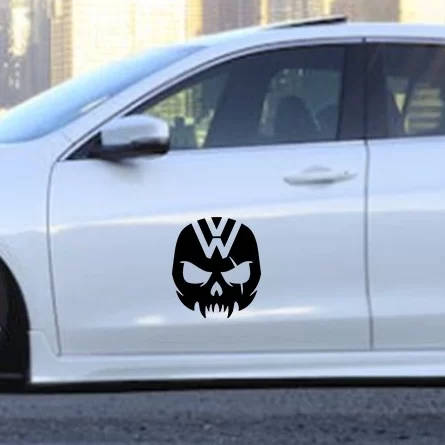 VW car sticker decal- Vampire edition