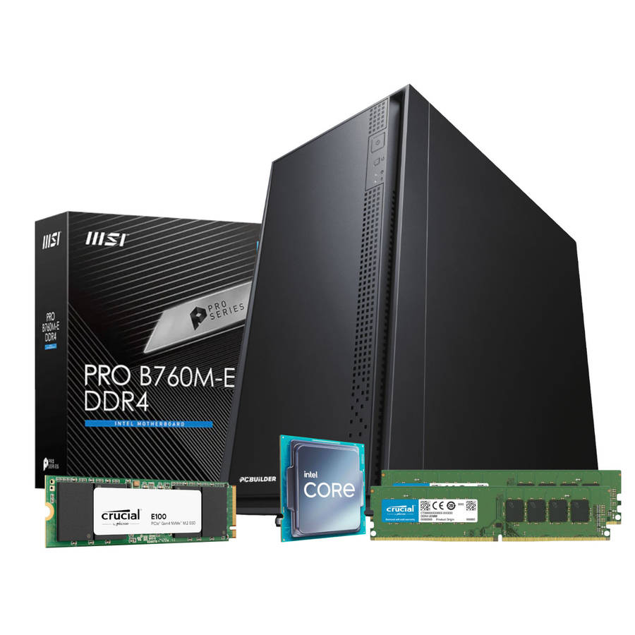 PCBuilder Intel i7-14700 HOME Master Windows 11 Desktop PC
