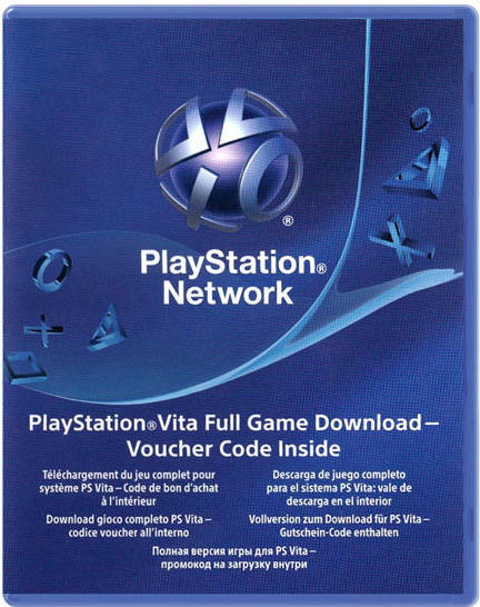 4GB PS Vita Memory Card + Game Download Voucher for 4 Full Games [NEW]