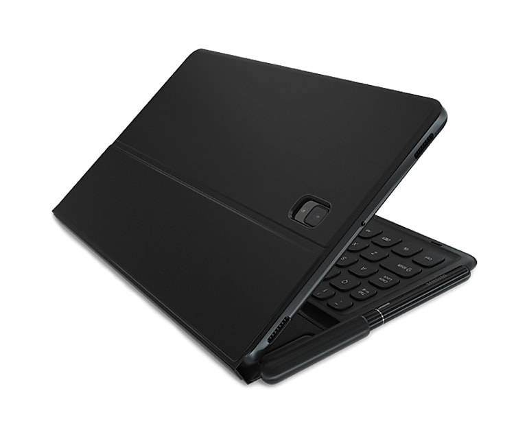 Samsung Galaxy Tab S4 Book Cover Keyboard, Black (tablet sold separately)