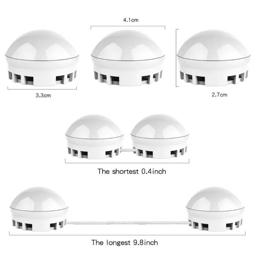 LED Vanity Mirror Lights Kit