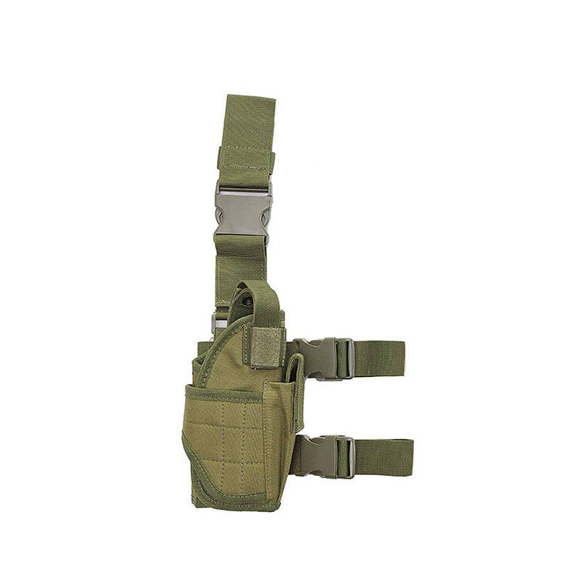 Drop Left/Right Leg Gun Holster Gun Bag - GREEN