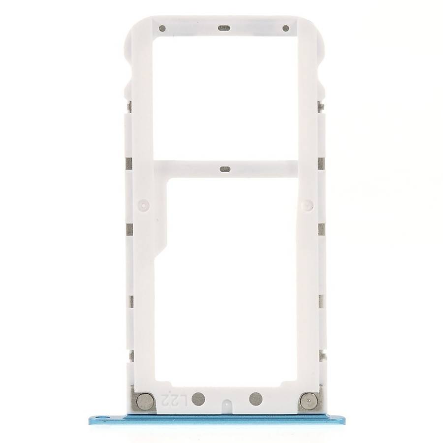 OEM Dual SIM Micro SD Card Tray Holder Spare Part for Xiaomi Redmi 5 Plus (China) - Blue