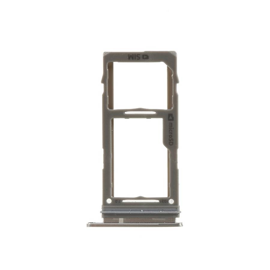 OEM SIM MicroSD Card Tray Holder for Samsung Galaxy S10 G973 / S10 Plus G975 - Black