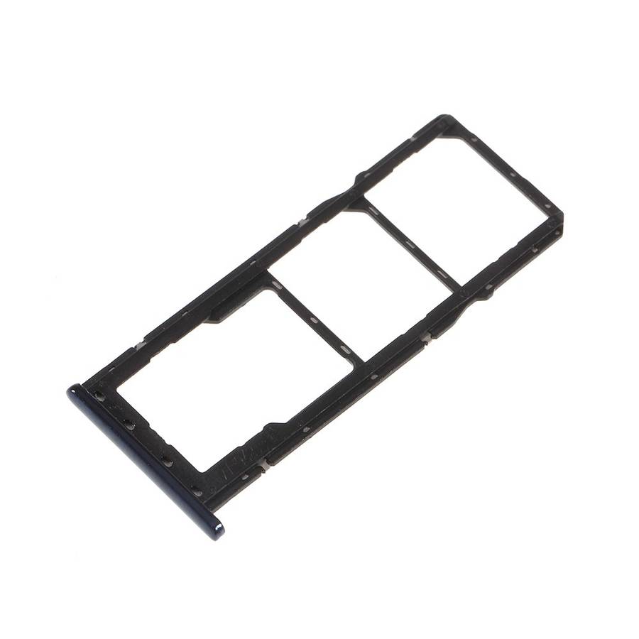 OEM SIM MicroSD Card Tray Holder Spare Part for Asus Zenfone Max Pro (M2) ZB631KL - Black