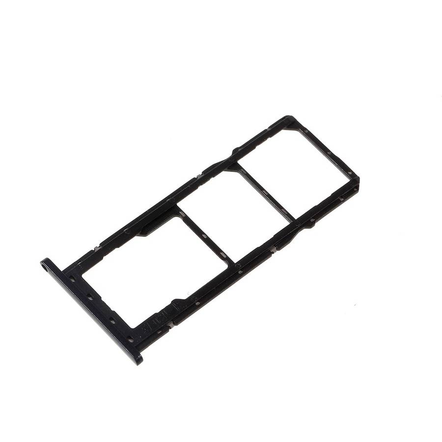 OEM SIM MicroSD Card Tray Holder Spare Part for Asus Zenfone Max (M2) ZB633KL - Black