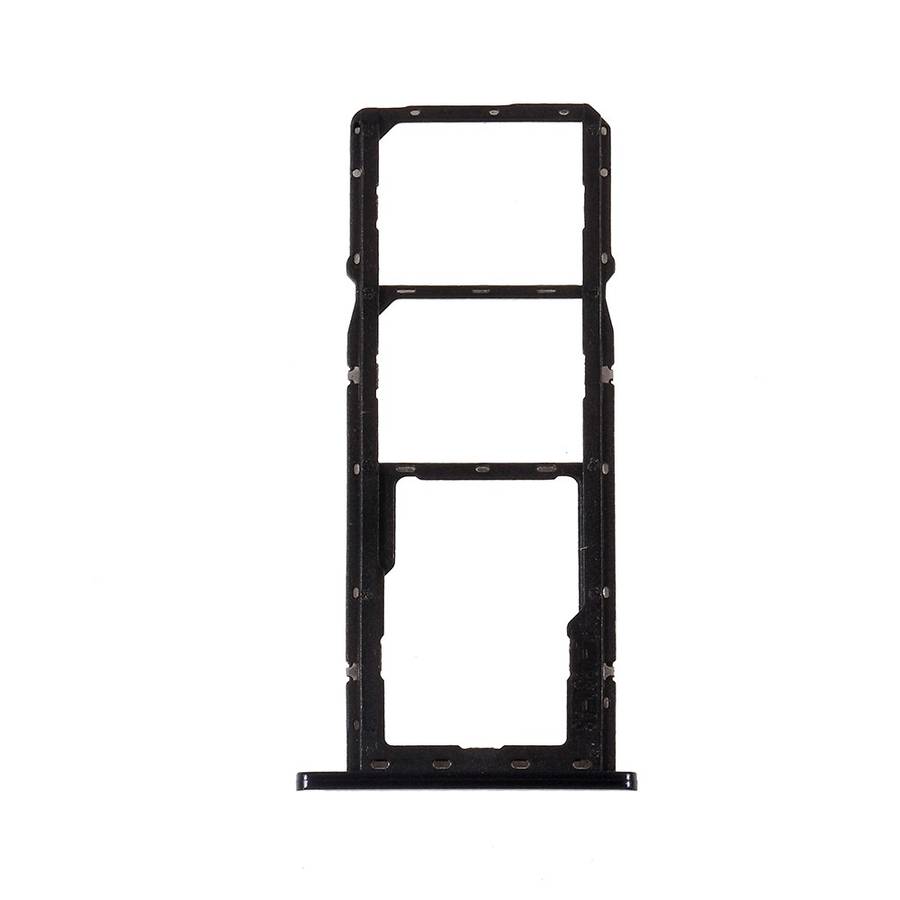 OEM SIM MicroSD Card Tray Holder Spare Part for Asus Zenfone Max (M2) ZB633KL - Black