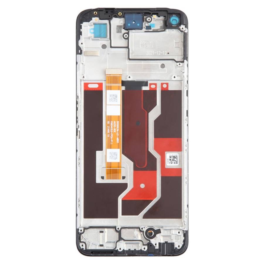 For Oppo A36 / A76 Grade C LCD Screen and Digitizer Assembly + Frame Replacement Part (without Logo)