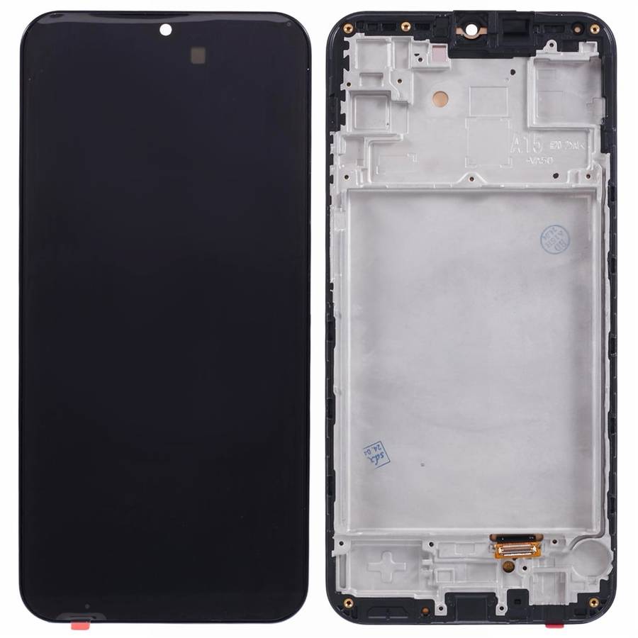 For Samsung Galaxy A15 4G A155 / A15 5G A156 OEM Grade S AMOLED Screen and Digitizer Assembly + Fram