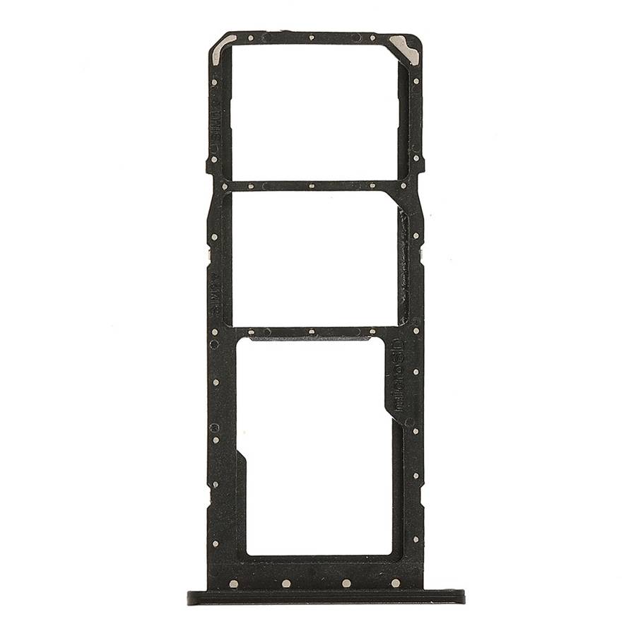 OEM Dual SIM + TF Card Tray Holder Replacement (without Logo) for Samsung Galaxy A03s (164.2mm) - Bl