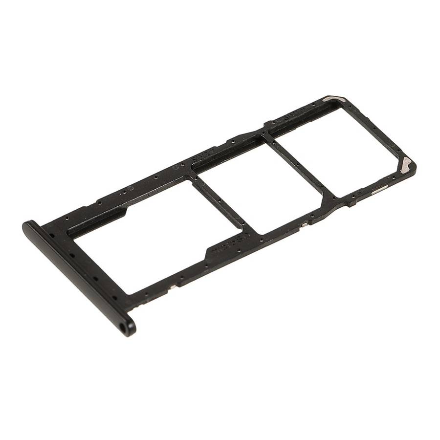 OEM Dual SIM + TF Card Tray Holder Replacement (without Logo) for Samsung Galaxy A03s (164.2mm) - Bl