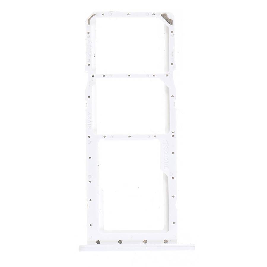 OEM Dual SIM + TF Card Tray Holder Replacement (without Logo) for Samsung Galaxy A03s (164.2mm) - Bl