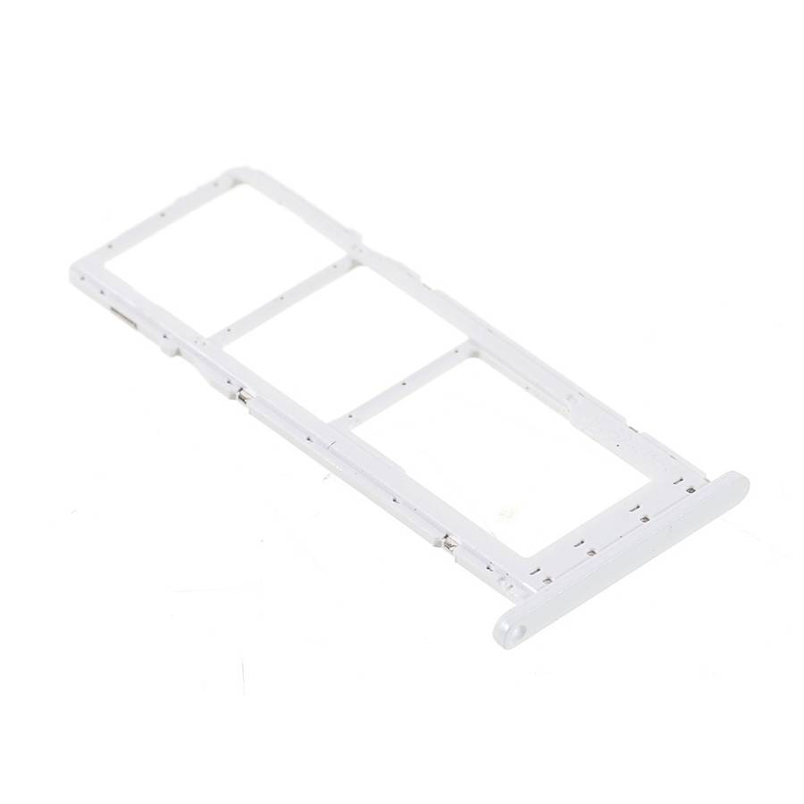 OEM Dual SIM + TF Card Tray Holder Replacement (without Logo) for Samsung Galaxy A03s (164.2mm) - Bl