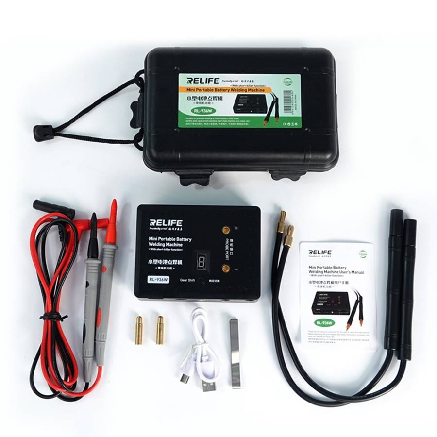 RELIFE RL-936W Small Battery Spot Welder Portable Welding Machine Short Killer with Short Circuit De