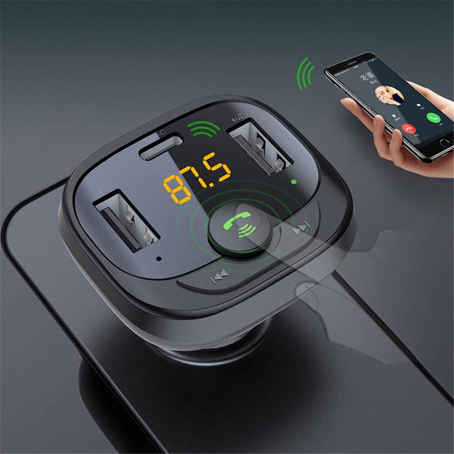 LOHEE S-21A Car Bluetooth-compatible Receiver MP3 AUX Player Adapter HiFi Sound Music Player Kit Han