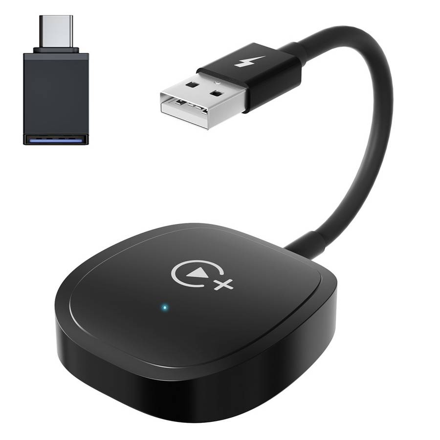 020-7+ Wireless Video / Car Play Adapter Car System Wired to Wireless Car Player Supports YouTube /