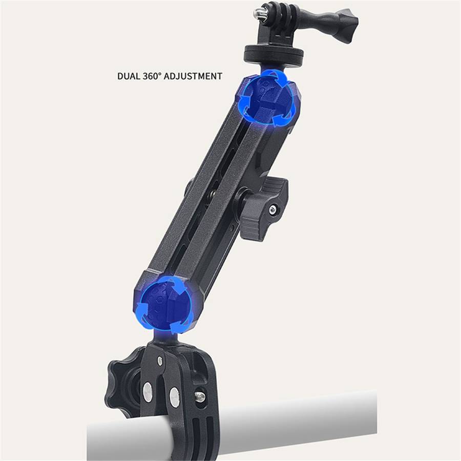 WUPP CS-2001A1 Motorcycle Camera Mount Holder Motorbike Handlebar Bracket for Gopro