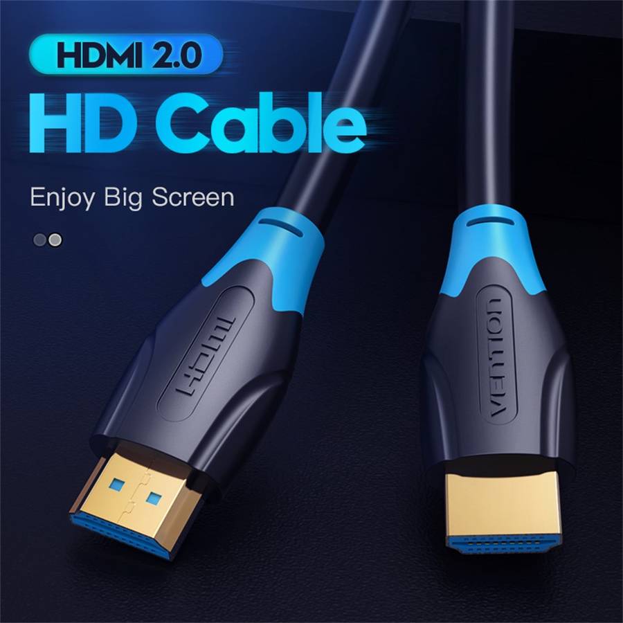 VENTION AAGBF AAG Series 1m HDMI Cable 4K PVC Display Cord for TV Monitor Laptop Xbox