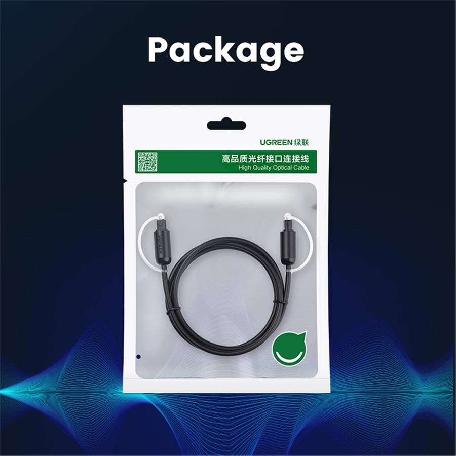 UGREEN 1.5m For Xbox 360 Soundbar Speaker Amplifier Toslink Digital Fiber Optical Audio Cable SPDIF
