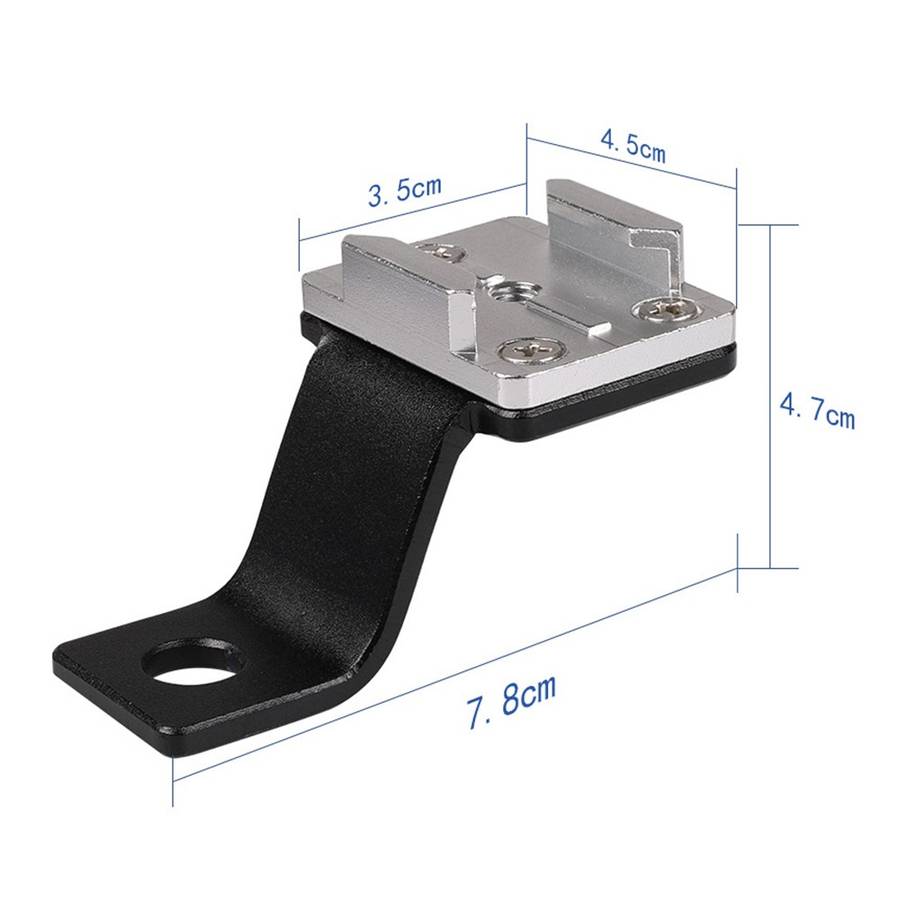 G082 For GoPro Action Camera Motorcycle Rearview Mirror Mount Bracket CNC Aluminum Alloy Camera Hold