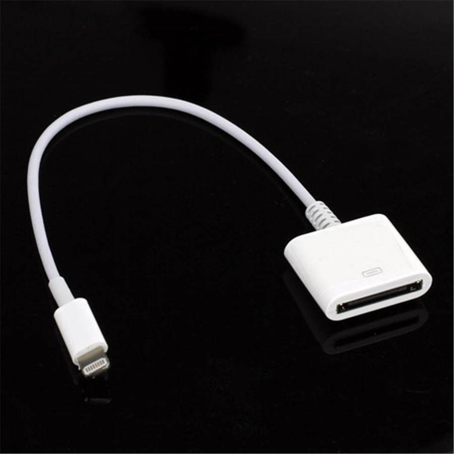Apple Lightning to 30-pin Adapter Cable for iPhone 5 / iPod Touch 5 / iPod Nano 7 / iPad Mini (22cm)