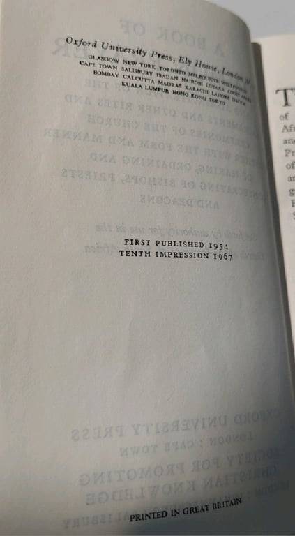 A Book of Common Prayer South Africa