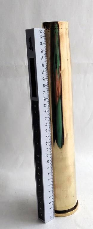 Brass Artillery Shell Casing- 40 mm Mark 4 -1965