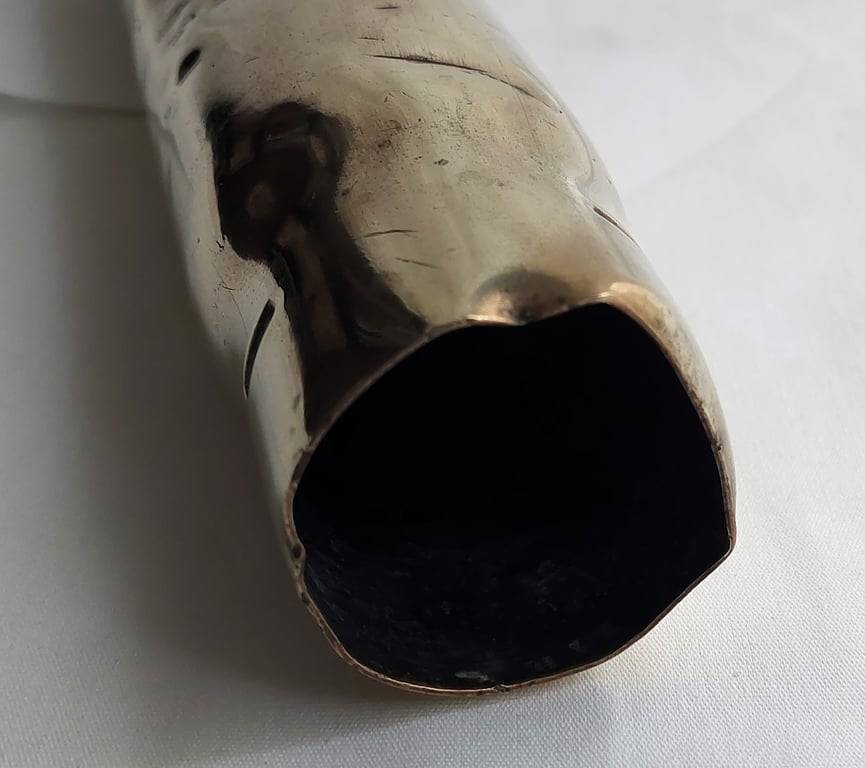 Brass Artillery Shell Casing - 3 Pounder Mark 2 - 1906