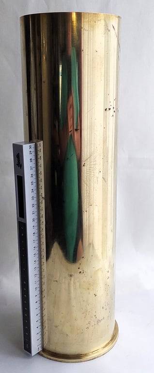 Brass Artillery Shell Casing - 20 Pounder Mark 2 -1965
