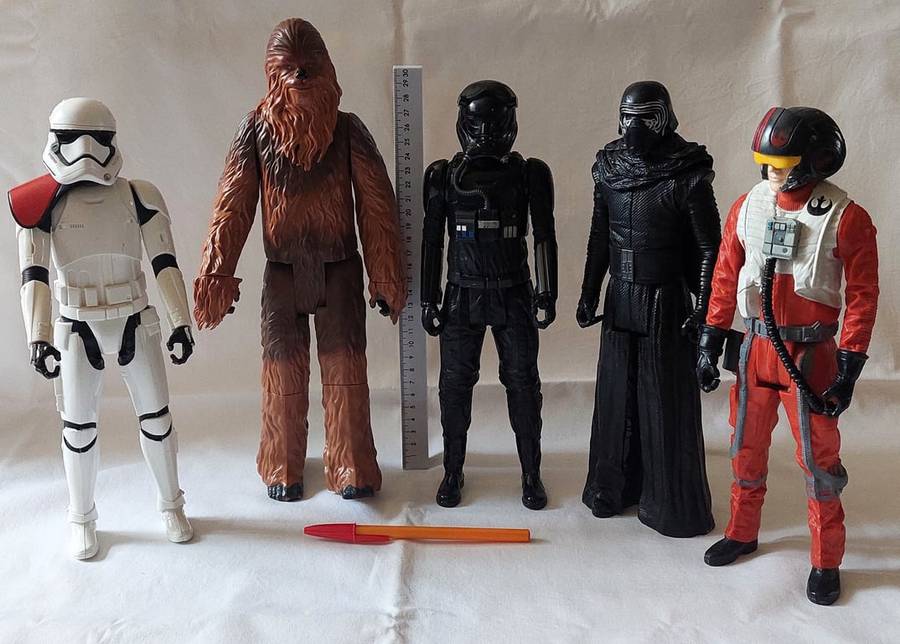 Star Wars - The Force Awakens (2015) - Titan Hero Series (Target Exclusive)- Hasbro 12-inch Figur...