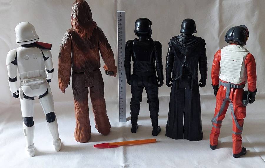 Star Wars - The Force Awakens (2015) - Titan Hero Series (Target Exclusive)- Hasbro 12-inch Figur...