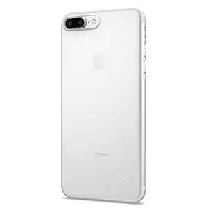 iPhone 7 Plus Case, Spigen [Air Skin] Ultra-Thin [Soft Clear] Premium Semi-transparent Lightweight