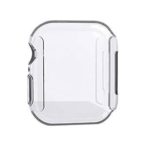 Miss-an Watch Case Apple Watch Case iphone Watch TPU Screen Protector All-around ultra-th (40MM)