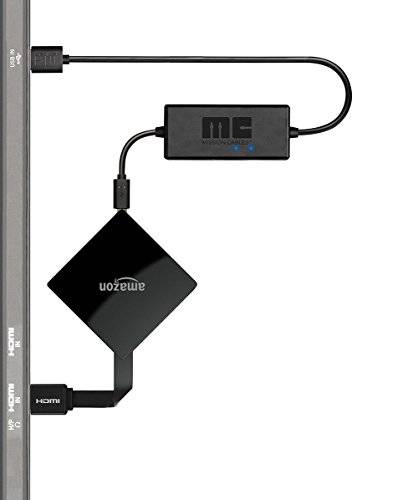 Mission Cables USB Power Cable for Fire TV (Eliminates the Need for AC Adapter)
