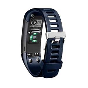 Watch Strap Garmin HR Morwind New Replacement Soft Silicone Bracelet Strap WristBa (Type B Blue)