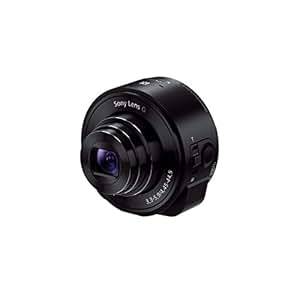 Sony QX10 Lens Style Camera for Smartphones and Tablets Black 18.2MP 10x Optical Zoom