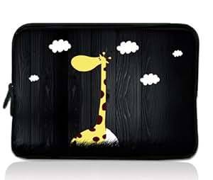 Cartoon Giraffe design 16 17 17.3 17.4in New Neoprene dustproof Laptop Sleeve soft Bag Notebook