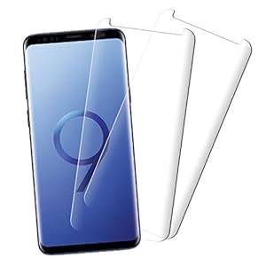 AILRINNI Samsung S9 Screen Protector Tempered Glass Full Coverage Galaxy S9 Screen Prote (Galaxy S9)