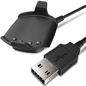 TUSITA Charger Garmin Approach S2 S4 USB Charging Cable 100cm GPS Golf Watch Accessories