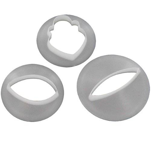 FMM Cutter Cymbidium Orchid Icing Fondant Flower Paste Petal Tool Shape Stencil