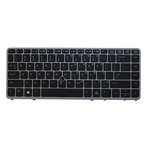 Replacement Keyboard for HP EliteBook 840 G1 G2 / 850 G1 G2 / HP ZBook 14 Mobile