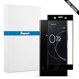 Sony Xperia XZ1 Screen Protector Beyeah Full Coverage Tempered Glass Screen Protector for Sony Xperi